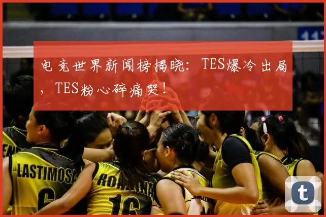 电竞世界新闻榜揭晓：TES爆冷出局，TES粉心碎痛哭！